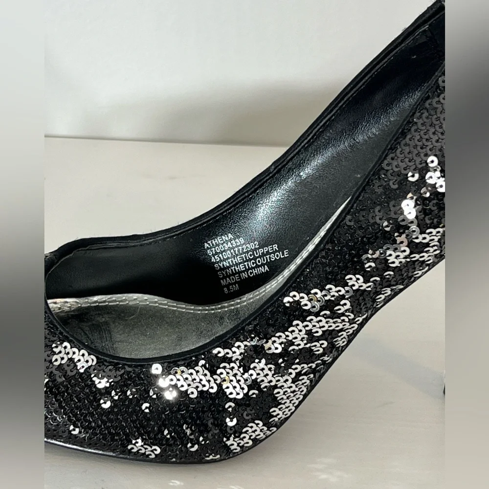 WHBM sequin heel with matching clutch available - Picture 4 of 10